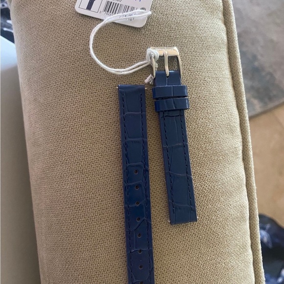 BRISTON-Watch Band-Red Alligator texture&Blue-NEW WITH TAGS-Bundle of 2 - Picture 7 of 10